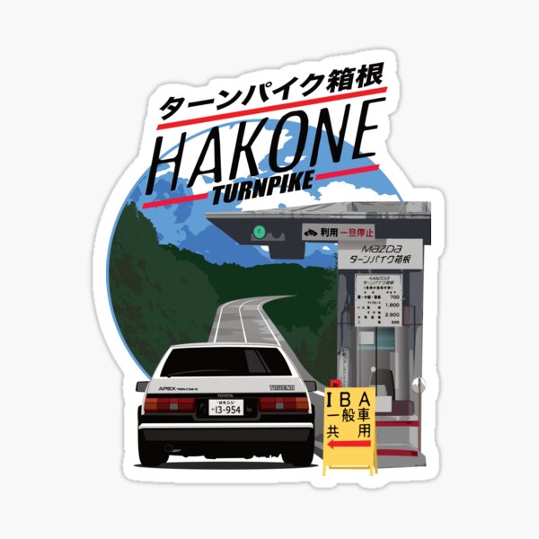 Vista previa del artículo con la obra «Hakone Toyota AE86 Trueno», diseñado y vendido por 8800ag.