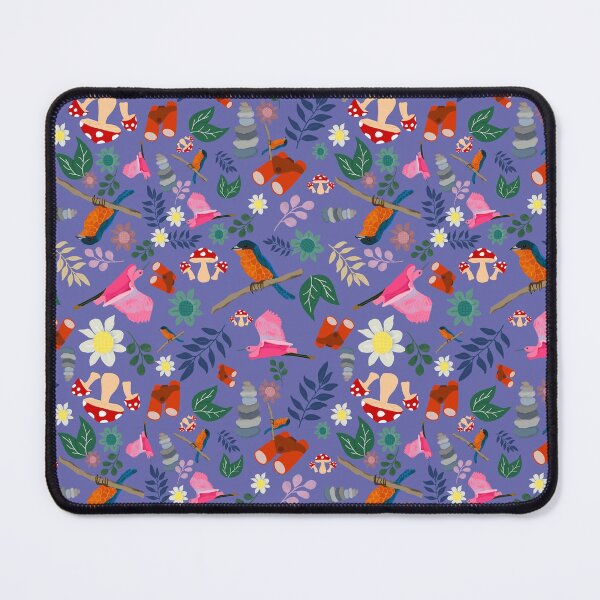 Item preview, Ditsy pattern backyard adventure designed and sold by IDDFAR.