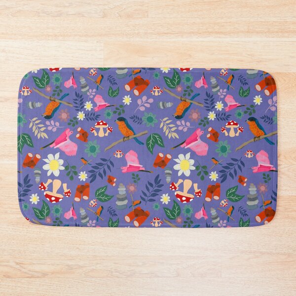 Item preview, Ditsy pattern backyard adventure designed and sold by IDDFAR.
