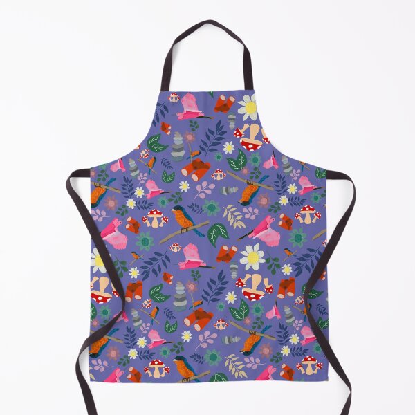Item preview, Ditsy pattern backyard adventure designed and sold by IDDFAR.