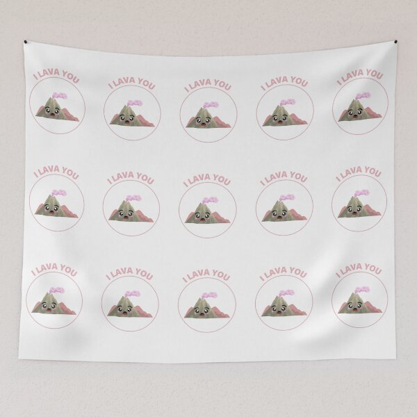 Item preview, All You Need Is Lava - I Lava You Cute Volcano designed and sold by bsrishika.