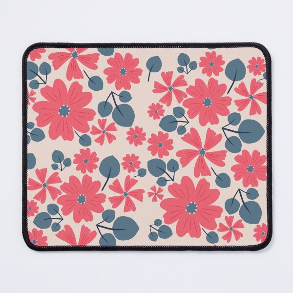 Item preview, Red Flowers Pattern designed and sold by O Estúdio Gráfico - Mylla Ghdv.
