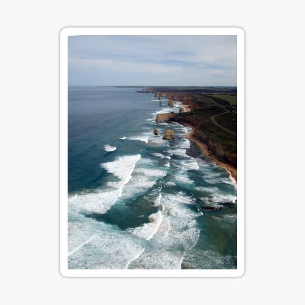12 Apostles, Great Ocean Road, Australia Sticker
