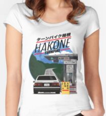 Hakone Toyota AE86 Trueno Women's Fitted Scoop T-Shirt