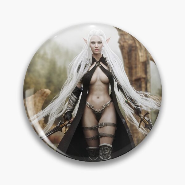 Item preview, Dark elf warrior designed and sold by DigitalStorm.