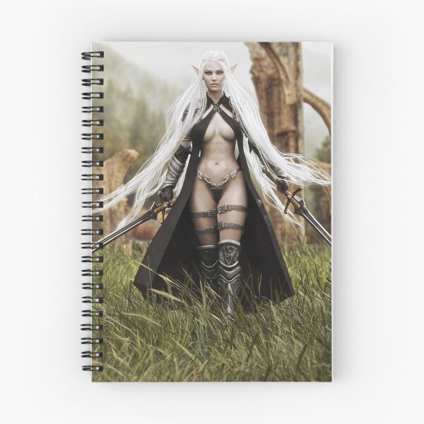 Item preview, Dark elf warrior designed and sold by DigitalStorm.