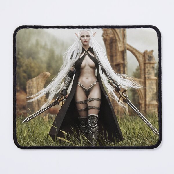 Item preview, Dark elf warrior designed and sold by DigitalStorm.