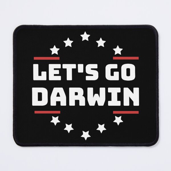 Item preview, Lets Go Darwin White Text Premium designed and sold by Design-Maniya.