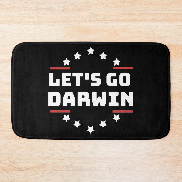 Item preview, Lets Go Darwin White Text Premium designed and sold by Design-Maniya.