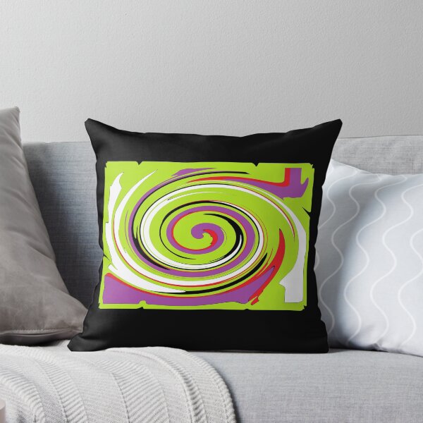 Item preview, White Purple Red Black Lime Whirlpool designed and sold by Vilorion.
