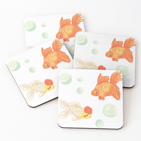Item preview, Goldfish with Bubbles designed and sold by waddleworks.