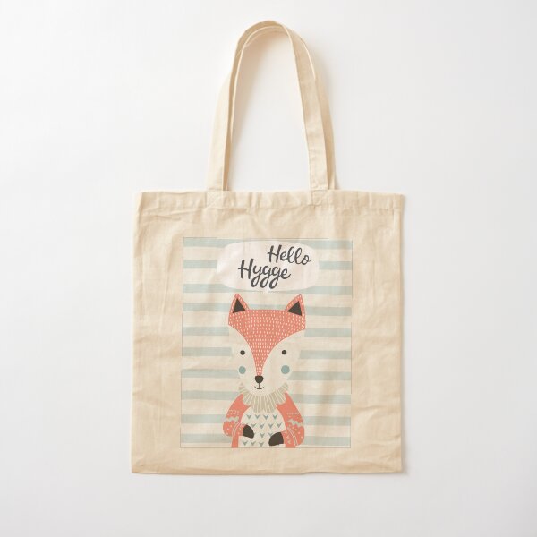 Kawaii/ Cute Fox Tote bag classique