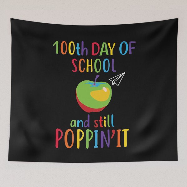 Item preview, Happy 100 Days Of School And Still Poppin 100th Day Pop it designed and sold by clothesy7.