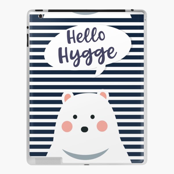 Kawaii Polar Bear Skin adhésive iPad