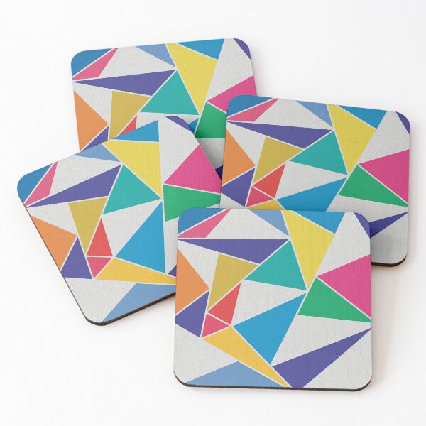 Item preview, Multi-color Triangle pattern 12 designed and sold by BLMcreations.