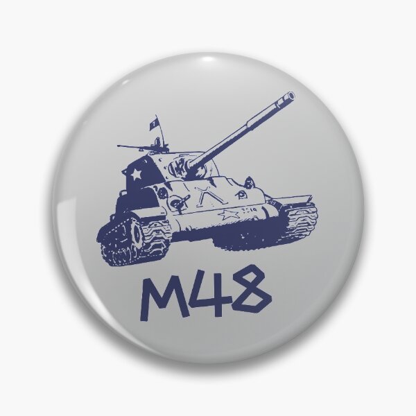 Item preview, M48 Patton Tank  #1478 designed and sold by TheAplus.