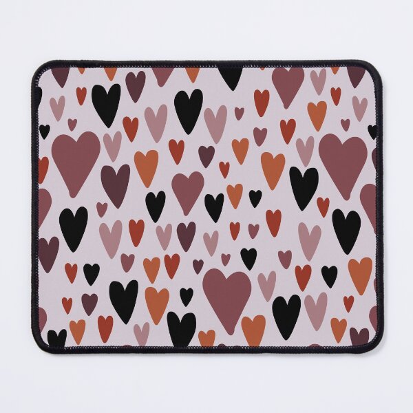 Item preview, Modern Plum Burgundy Heart Valentine's Day Design designed and sold by infinitygrafix.