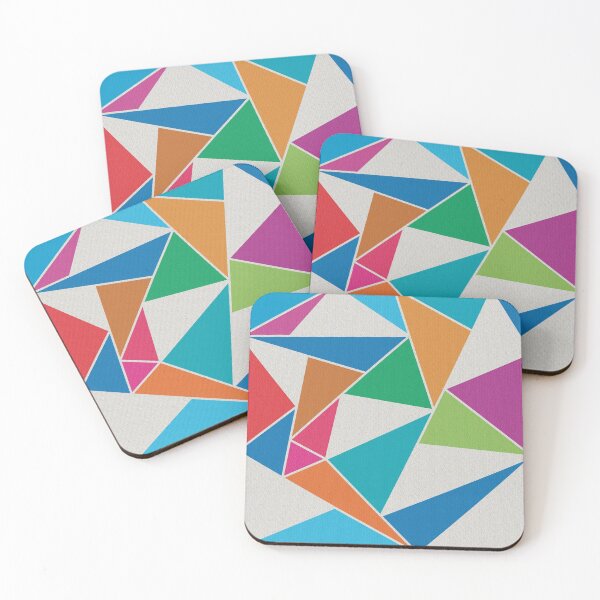 Item preview, Multi-color Triangle pattern 13 designed and sold by BLMcreations.
