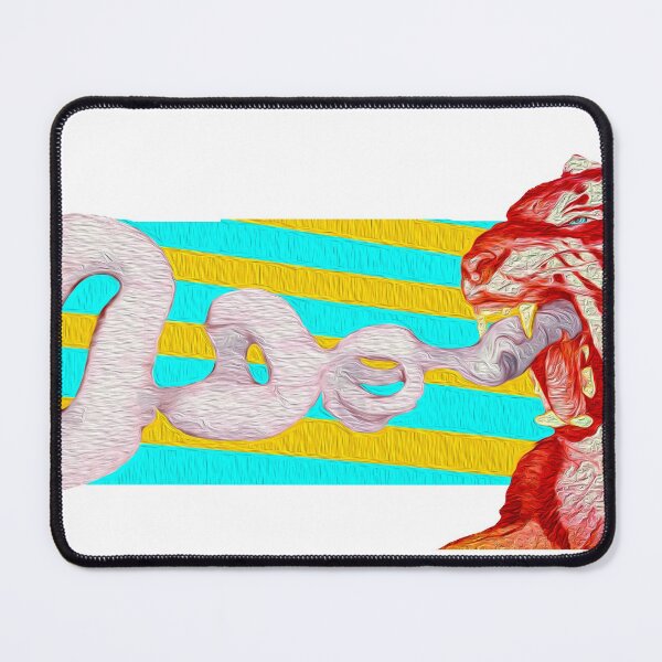 Item preview, Smoking Tiger Playing Dragon designed and sold by ZeroGraphix.