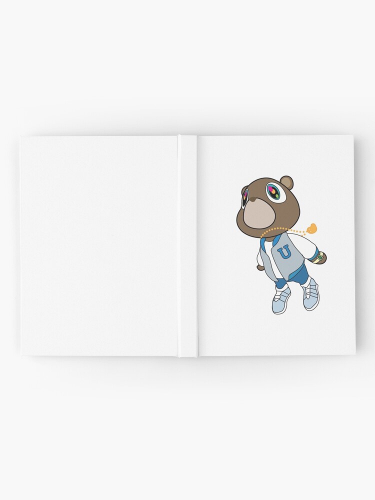 Kanye West Graduation Bear Hardcover Journal for Sale by sonicculture