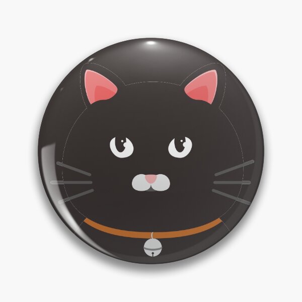 Item preview, Black Cute Cat designed and sold by vlyn18.