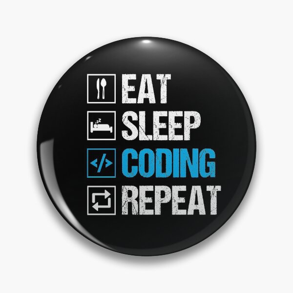Item preview, Eat Sleep Coding Repeat designed and sold by tjred01.