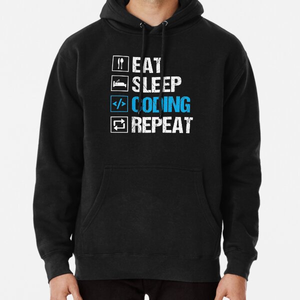 Item preview, Eat Sleep Coding Repeat designed and sold by tjred01.
