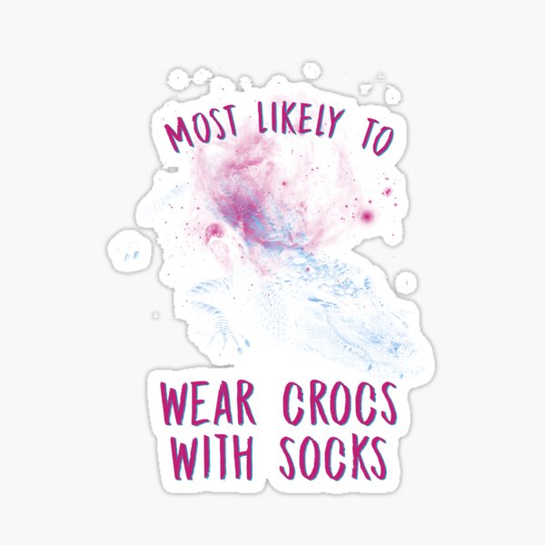 crocs Sticker