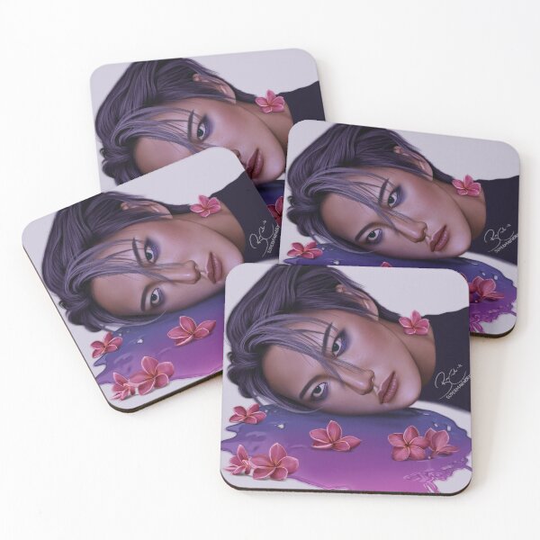 Item preview, ATEEZ Seonghwa (Pool of Flowers) designed and sold by supermanworks.