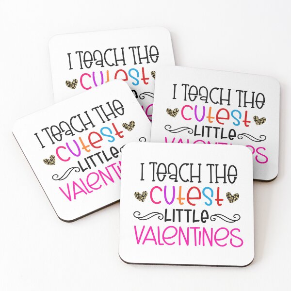 Item preview, I Teach the Cutest Little Valentines- Teacher Valentines Day Gifts designed and sold by younghopes.