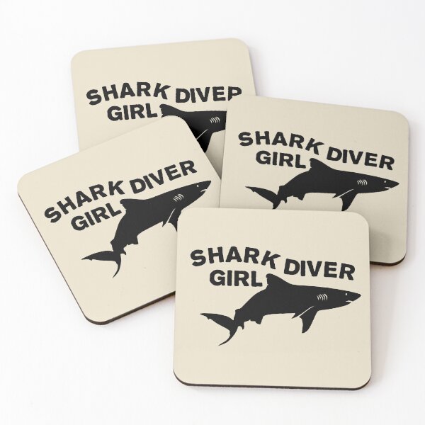 Item preview, Shark Diver Girl designed and sold by TMBTM.