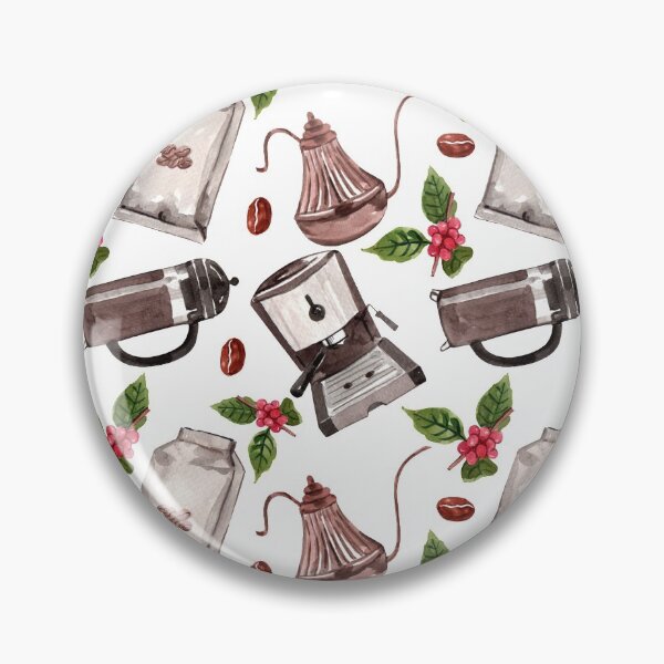 Item preview, All About Coffee Pattern designed and sold by ShopLizCreates.