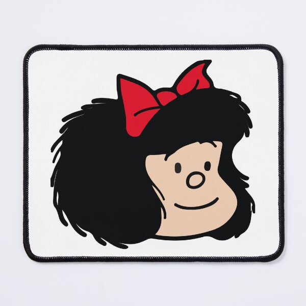Item preview, Mafalda smiling face designed and sold by urantiana.