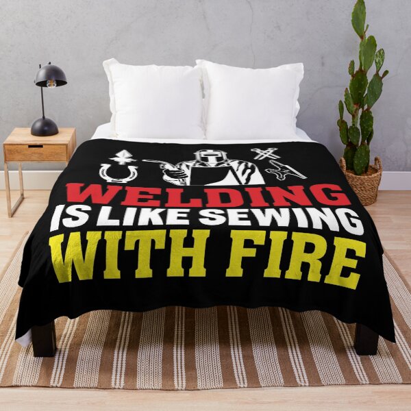 Item preview, Welding Is Like Sewing With Fire - Trendy Welding Is Like Sewing With Fire Design Gift Idea For Welders designed and sold by Prince - Bestseller ★★★★★.