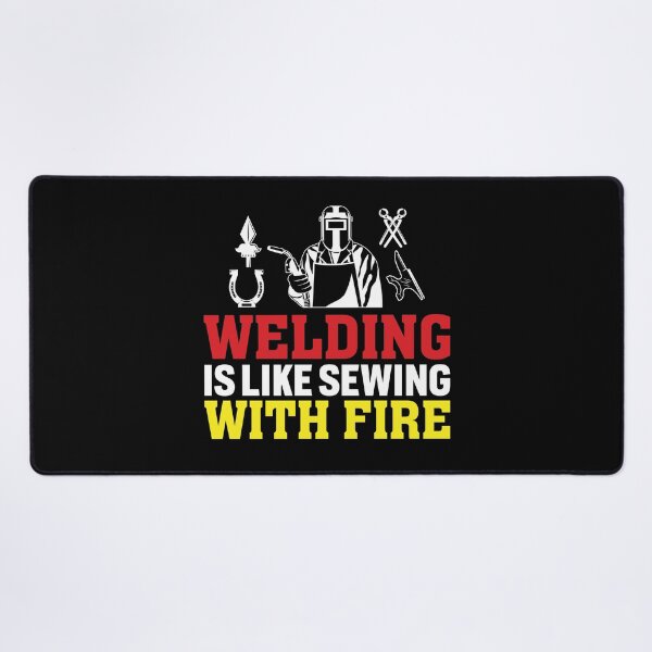 Item preview, Welding Is Like Sewing With Fire - Trendy Welding Is Like Sewing With Fire Design Gift Idea For Welders designed and sold by Prince - Bestseller ★★★★★.