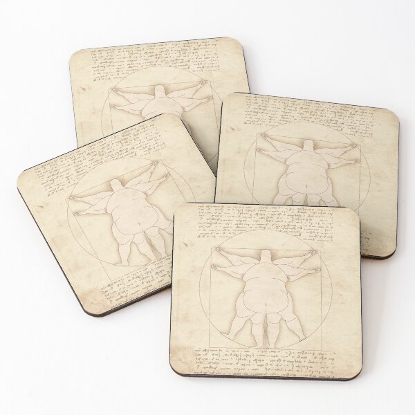 Item preview, Heavy Vitruvian man drawing designed and sold by detern.