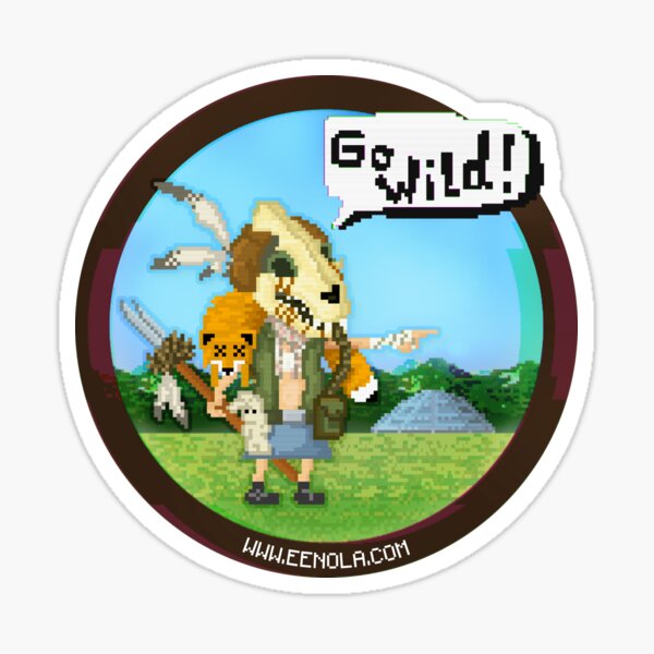 Eenola - Go Wild! (round) Sticker