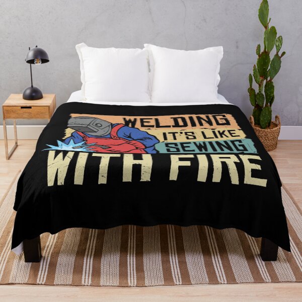Item preview, Welding Is Like Sewing With Fire - Trendy Welding Is Like Sewing With Fire Design Gift Idea For Welders designed and sold by Prince - Bestseller ★★★★★.
