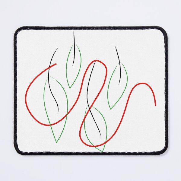 Item preview, LEAVES AND RED FILAMENT designed and sold by Balenilart.