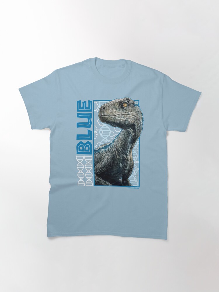 Discover Jurassic World - Blue Fan Art Graphic Classic T-Shirt