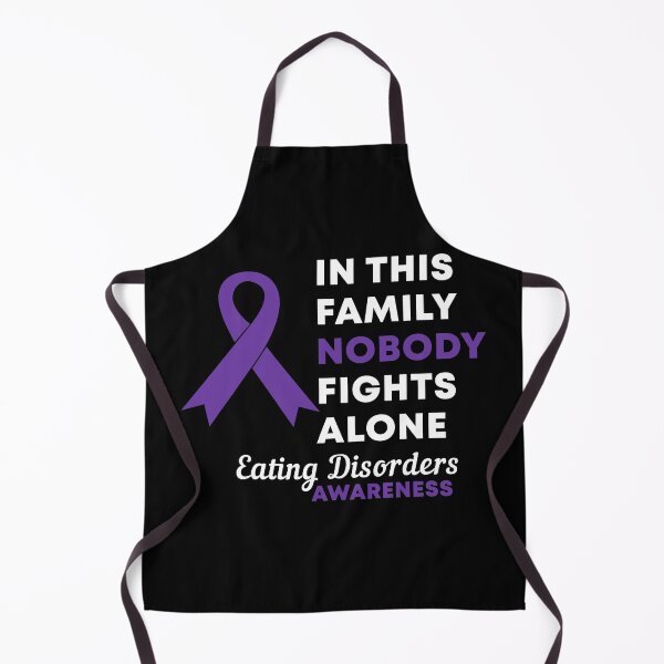 Item preview, In This Family Nobody Fights Alone Eating Disorders Awareness designed and sold by Color-Sparkle.