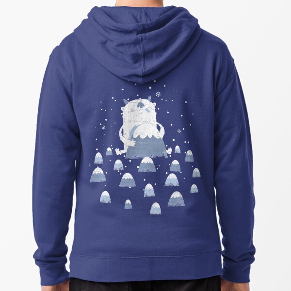 Adorable Abominable Zipped Hoodie