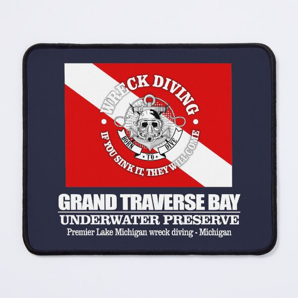 Item preview, Grand Traverse Bay UP (best wrecks) designed and sold by curranmorgan.