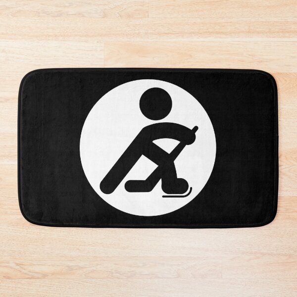 Item preview, HOCKEY PLAYER SILHOUETTE designed and sold by HOCKEYBUBBLE.