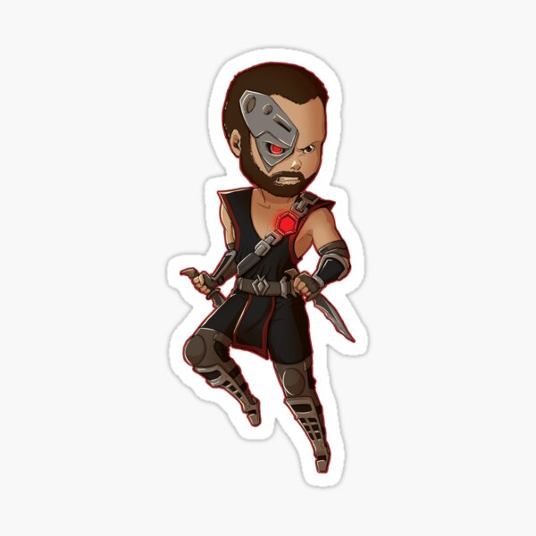 MORTAL KOMBAT, KANO Sticker for Sale by DBSart