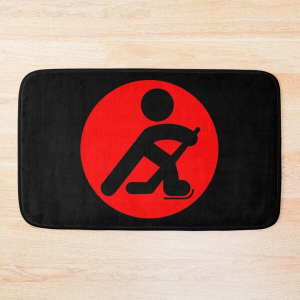 Item preview, HOCKEY PLAYER SILHOUETTE designed and sold by HOCKEYBUBBLE.