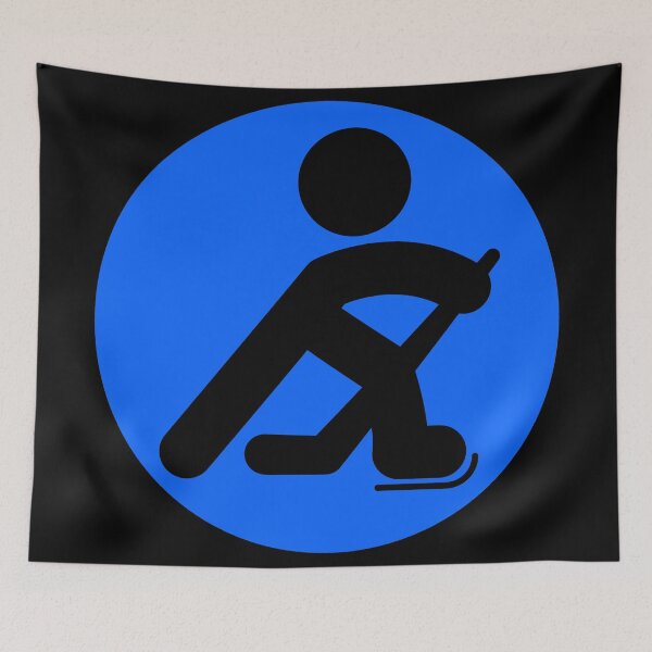 Item preview, HOCKEY PLAYER SILHOUETTE designed and sold by HOCKEYBUBBLE.