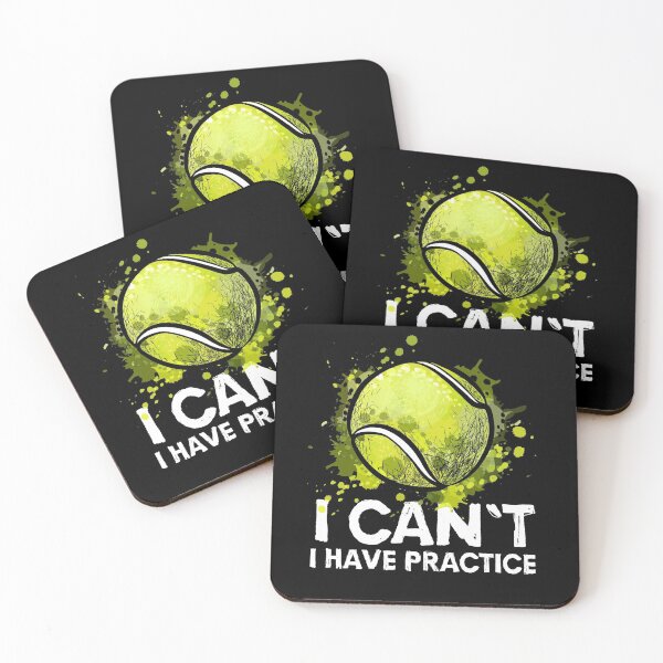Item preview, I Cant I Have Practice ~ Funny Tennis Quote designed and sold by SoccaTamam.