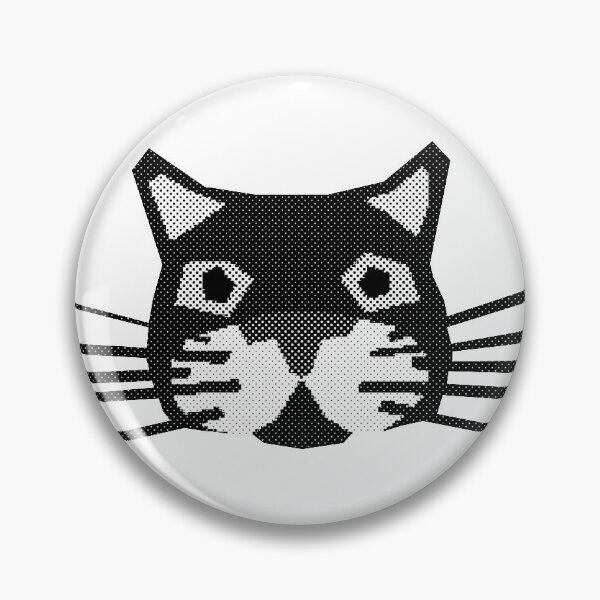 Item preview, Oldschool Runescape Cat Black And White designed and sold by Ineli.