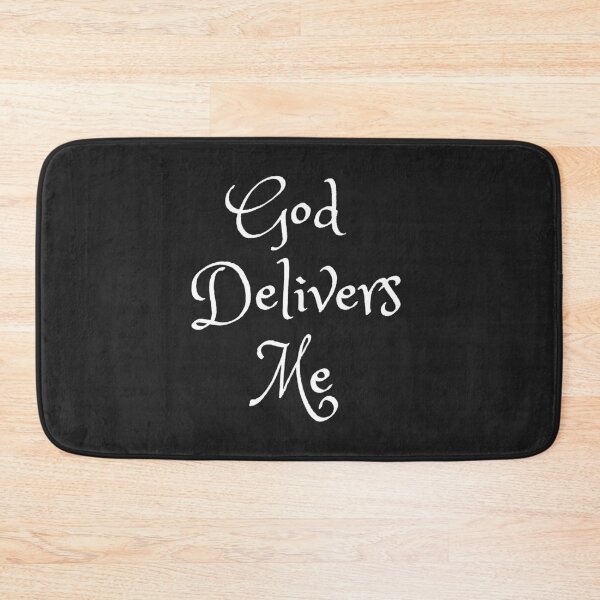 Item preview, God delivers me Christian design designed and sold by seelya83.